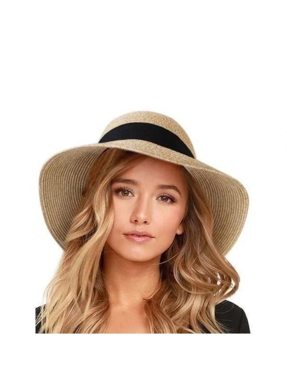 New! Furtalk Crushable Straw Beach Hat